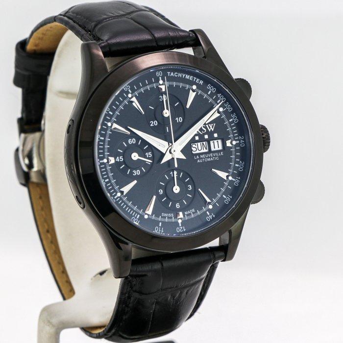 RSW - La Neuveville Valjoux automatic - RSWA129-BL-3 - Heren, Bijoux, Sacs & Beauté, Montres | Hommes