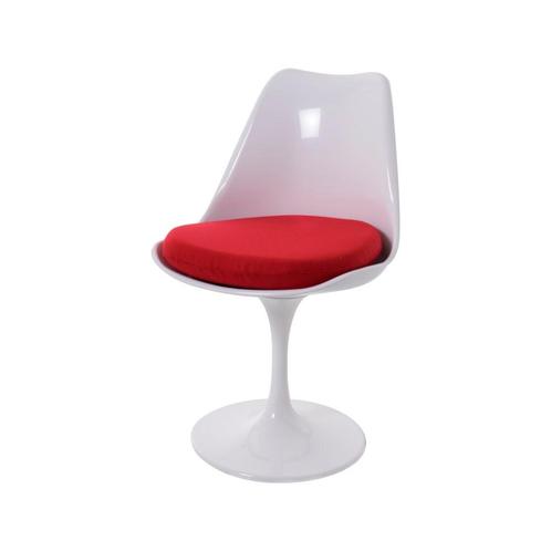 Eetkamerstoel Tulip stoel Zonder armleuning wit, Huis en Inrichting, Stoelen, Nieuw, Verzenden