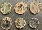 Zangid of al-Mawsil & Aleppo. Lot of 6 Copper Fals -
