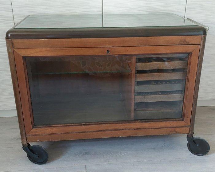 Serveerwagen - Hout, Antiek en Kunst, Kunst | Designobjecten