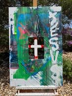 Karl Lagasse (1981) - Jesus is Lord (Grande toile peinture à, Antiek en Kunst