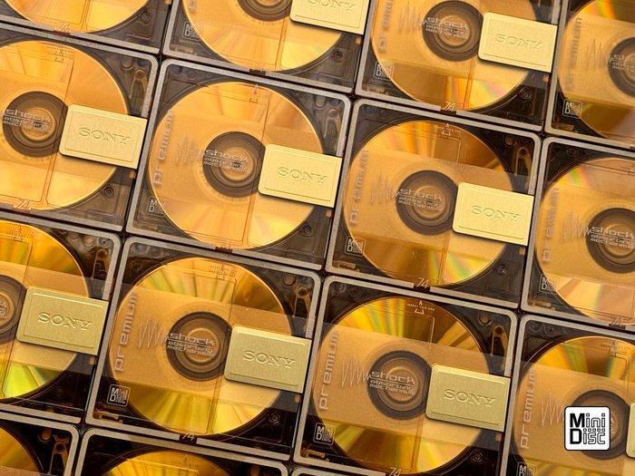 Sony Premium Gold 74 min MiniDisc Aantal items: 20, TV, Hi-fi & Vidéo, Radios