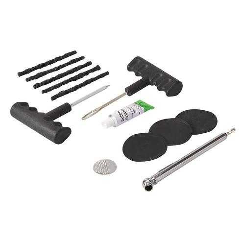 SILVERLINE Banden reparatie set met 2 naalden 30 koorden, Auto diversen, Autogereedschap, Nieuw, Ophalen of Verzenden