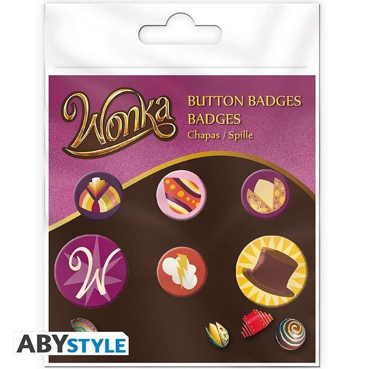 Wonka Candies Pins (5x), Verzamelen, Film en Tv, Ophalen of Verzenden