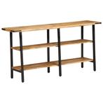 vidaXL Wandtafel 140x35x70 cm massief mangohout, Huis en Inrichting, Verzenden, Nieuw