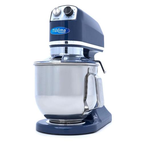 Planeetmenger - 7 L - Tot 2 Kg Deeg - Staalblauw, Elektronische apparatuur, Keukenmixers, Nieuw, 3 snelheden of meer, 4 liter of meer