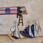 Funeral - Onbekende kunstenaar - China - Qing Dynastie, Antiek en Kunst