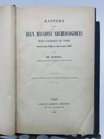 M. Diehl - Rapport sur deux missions archéologiques dans