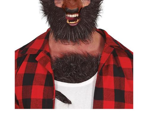 Borsthaar Weerwolf, Hobby en Vrije tijd, Feestartikelen, Nieuw, Verzenden