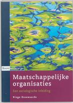 Maatschappelijke organisaties 9789085062219 R. Ossewaarde, Boeken, Verzenden, Gelezen, R. Ossewaarde
