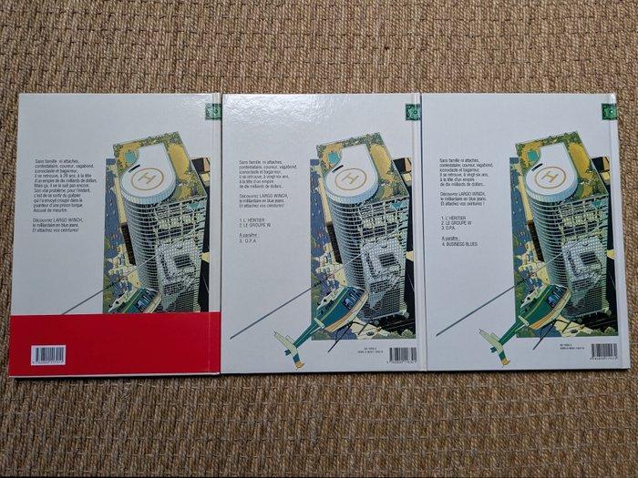 Largo Winch T1 à T3 + poster - 3x C + bandeau - 3 Album -, Boeken, Stripverhalen