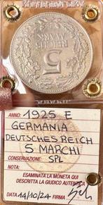 Duitsland, Weimar Republiek 5 Reichsmark 1925 E, Postzegels en Munten