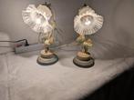 Tafellamp (2) - Glas, Antiek en Kunst