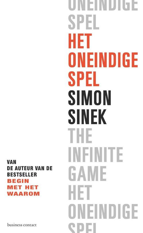 Het oneindige spel 9789047013884 Simon Sinek, Livres, Économie, Management & Marketing, Envoi