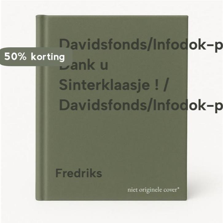 Davidsfonds/Infodok-prentenboeken Dank u Sinterklaasje ! /, Boeken, Kinderboeken | Kleuters, Gelezen, Verzenden