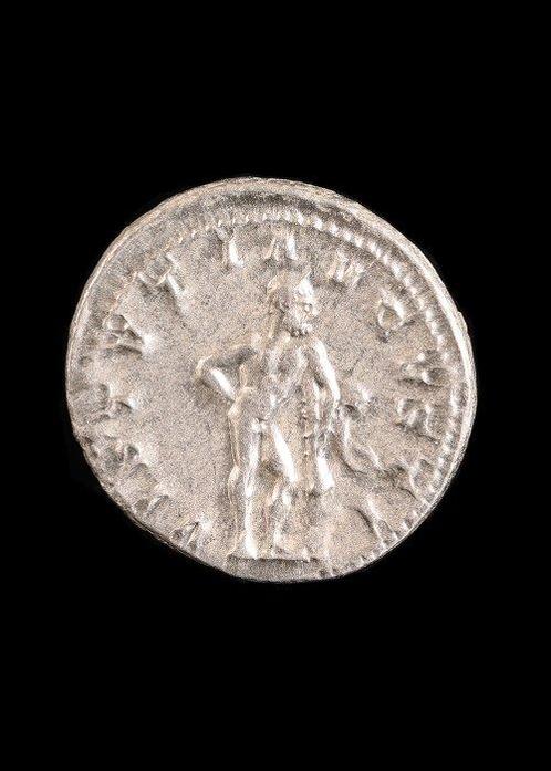 Oud-Romeins Zilver Antoninianus van Gordianus III (Zonder, Antiek en Kunst, Antiek | Overige Antiek