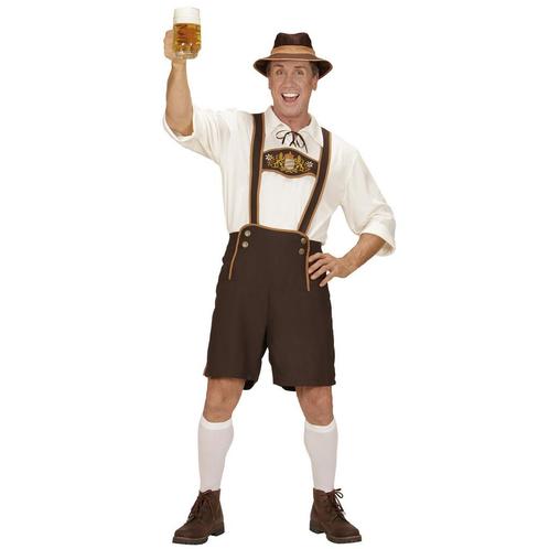 Oktoberfest Lederhose Heren, Hobby en Vrije tijd, Feestartikelen, Nieuw, Verzenden