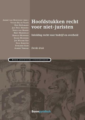 Hoofdstukken recht voor niet-juristen / Boom Juridische, Boeken, Studieboeken en Cursussen, Verzenden, Gelezen