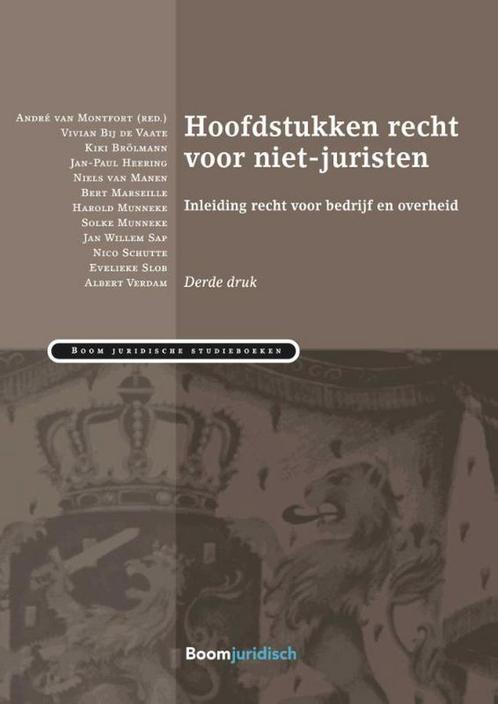 Hoofdstukken recht voor niet-juristen / Boom Juridische, Boeken, Studieboeken en Cursussen, Gelezen, Verzenden