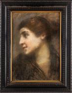 Emilio Longoni (1859 - 1932), Werkplaats van - Testa di