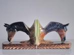 Boekensteunen (2) - Keramiek - renpaarden, Antiek en Kunst