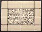 België 1935 - Erinnofilie Raketpost ZWART in volledig, Postzegels en Munten, Postzegels | Europa | België, Gestempeld