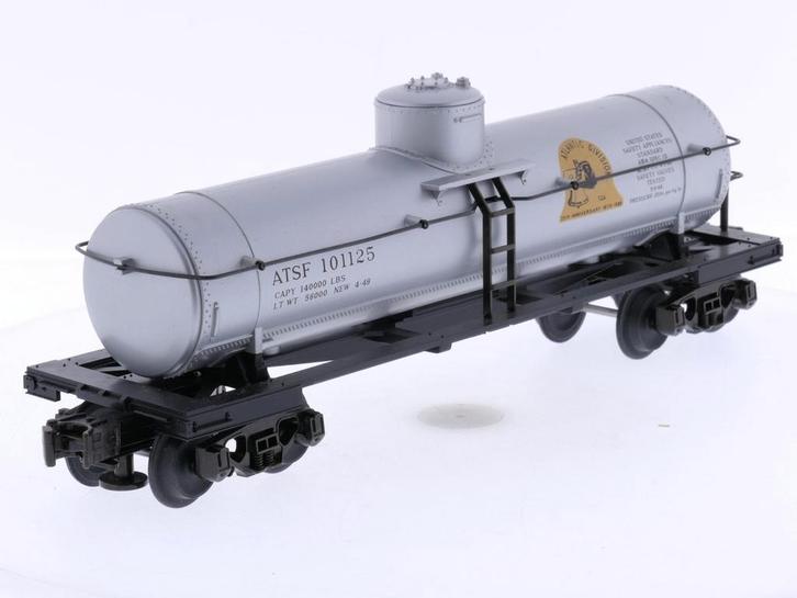 Schaal 0 Rail-King MT-7303 tankwagen 101125 van de ATSF #..., Hobby en Vrije tijd, Modeltreinen | Overige schalen, Wisselstroom