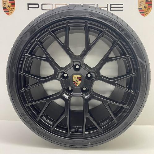 Porsche 992 ORIGINELE 20/21 RS Spyder GTS met banden (8 mm), Auto-onderdelen, Banden en Velgen, 21 inch, 305 mm, Personenwagen