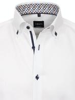 Wit Venti Overhemd Button Down Boord Modern Fit, Kleding | Heren, Nieuw, Verzenden