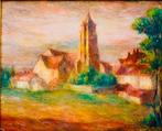 Abel Jules Faivre (1867-1945) - Vue de l’église