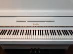 Piano blanc Van Urk en parfait tat, accord et garantie Pro, Piano