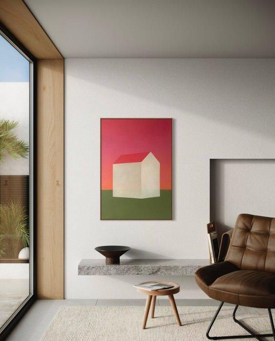 Johanna Piesniewski - DWELL III, Antiek en Kunst, Kunst | Schilderijen | Modern