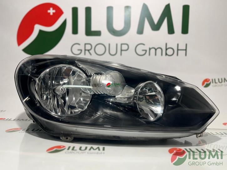 VW GOLF VI 6 HALOGEN PHARE AVANT DROIT 5K2941006H, Auto-onderdelen, Verlichting, Gebruikt, Volkswagen, Verzenden