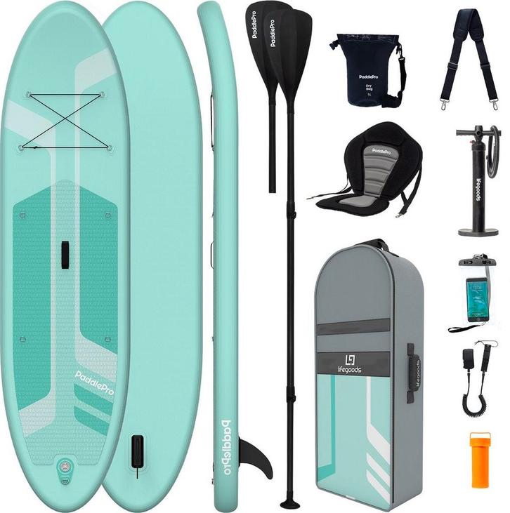 2dekans | LifeGoods SUP Board - Luxe Set - met Zitje -, Kinderen en Baby's, Speelgoed | Buiten | Los speelgoed, Ophalen of Verzenden