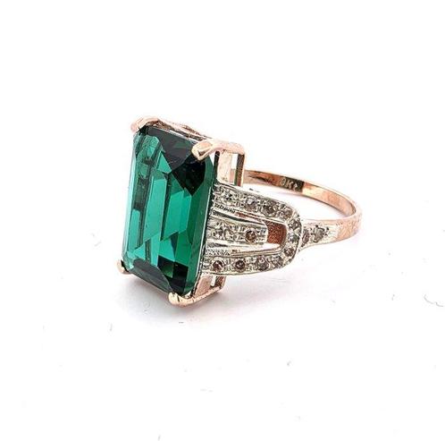 Sans Prix de Réserve - Bague - 9 carats Argent, Or rose, Handtassen en Accessoires, Ringen