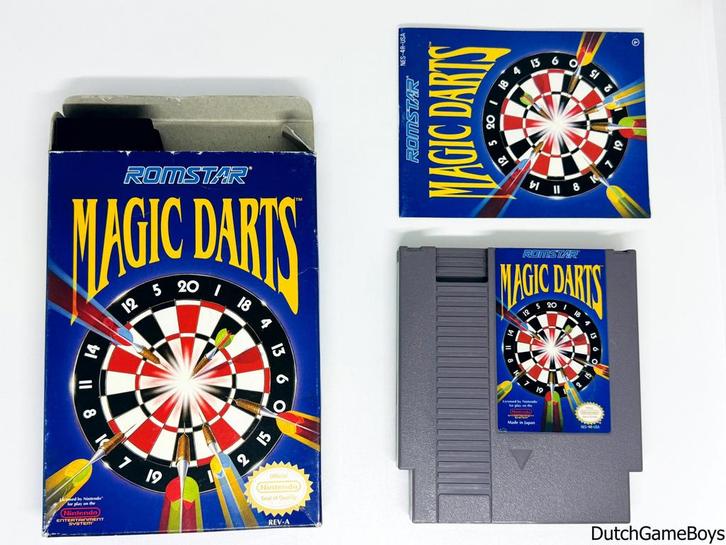 Nintendo Nes - Magic Darts - USA, Games en Spelcomputers, Games | Nintendo NES, Gebruikt, Verzenden