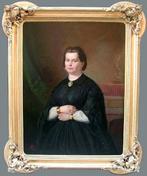 Karl Nagl (XIX) - Portrait of a Viennese noble woman