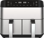 2dekans | Niceey Dubbele Airfryer XXL - 8L - 2460W - Zilver, Ophalen of Verzenden, Nieuw