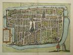 Nederland, Stadsplan - Delft; L. Guicciardini / W. Blaeu -