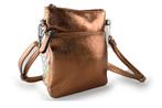 Ann Rocks Tas Brons | 5% extra korting, Handtassen en Accessoires, Tassen | Damestassen, Verzenden, Zo goed als nieuw, Overige kleuren
