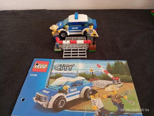 Lego Set - Ville - Lego City 4436 La voiture de patrouille, Kinderen en Baby's, Speelgoed | Duplo en Lego