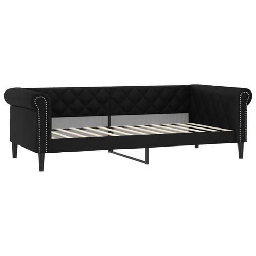 Kotstudenten opgelet! Slaapbank Deal -60%! B-keuze koopje!, Huis en Inrichting, Slaapkamer | Slaapbanken, 80 cm, 200 cm, Zwart
