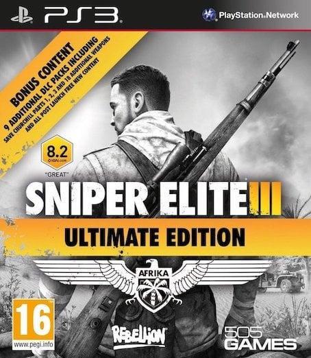 Sniper Elite III Ultimate Edition (PS3 Games), Games en Spelcomputers, Games | Sony PlayStation 3, Zo goed als nieuw, Ophalen of Verzenden