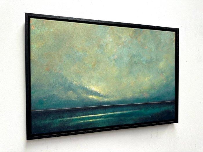 Joost Verhagen - Cadzand Autumn Clouds - NO Reserve, Antiek en Kunst, Kunst | Schilderijen | Modern