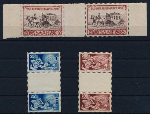 Saarland 1950 - Entrée au Conseil de lEurope, 25 Fr / 200, Postzegels en Munten, Postzegels | Europa | Duitsland