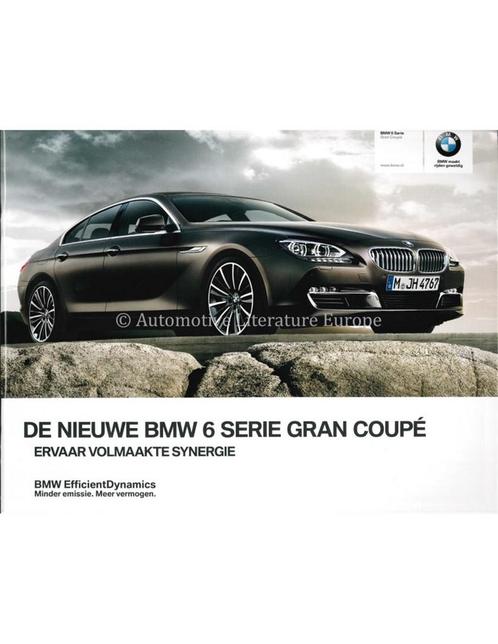 2011 BMW 6 SERIE GRAN COUPÉ BROCHURE NEDERLANDS, Boeken, Auto's | Folders en Tijdschriften