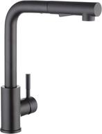 Keukenkraan - Met uittrekbare uitloop - Mengkraan - RVS - Zw, Verzenden