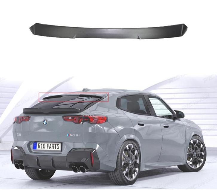 SPOILER DE TOIT BMW X2 F39 24- LOOK M NOIR BRILLANT, Auto-onderdelen, Carrosserie, Verzenden