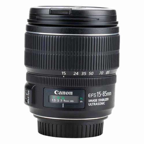 Canon EF-S 15-85mm f/3.5-5.6 IS USM met garantie, TV, Hi-fi & Vidéo, Photo | Lentilles & Objectifs, Envoi