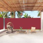 vidaXL Windscherm uittrekbaar 200x1000 cm rood, Verzenden, Nieuw